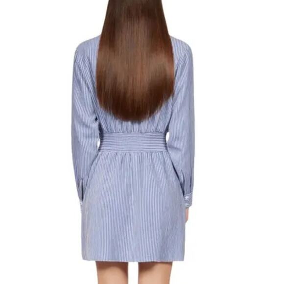 The Kooples Blue Stripe Shirt Dress‎ – Size 1 (US Small) - Picture 3 of 6
